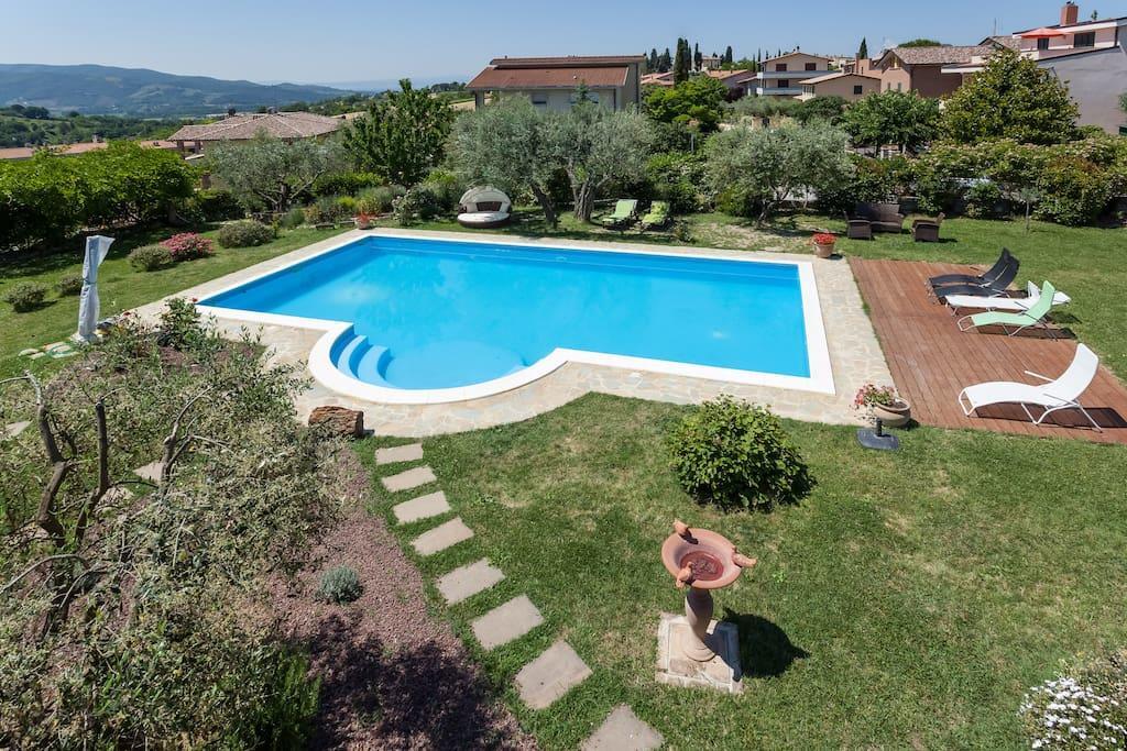 Bed and Breakfast Il Belvederino Brufa Exteriér fotografie